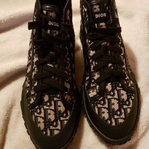 Dior B28 High Oblique Jacquard Blue/black Limited Size 44 US 11